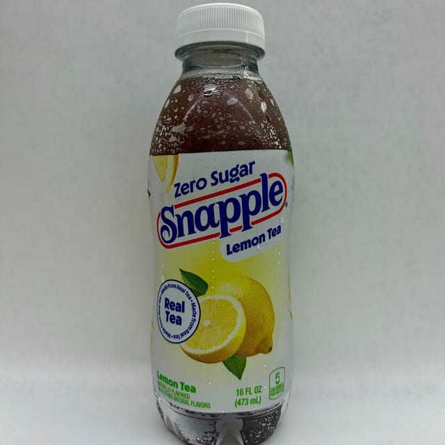Snapple Zero Sugar Lemon.