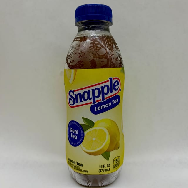 Lemon Snapple (Internal: O- Snapple).