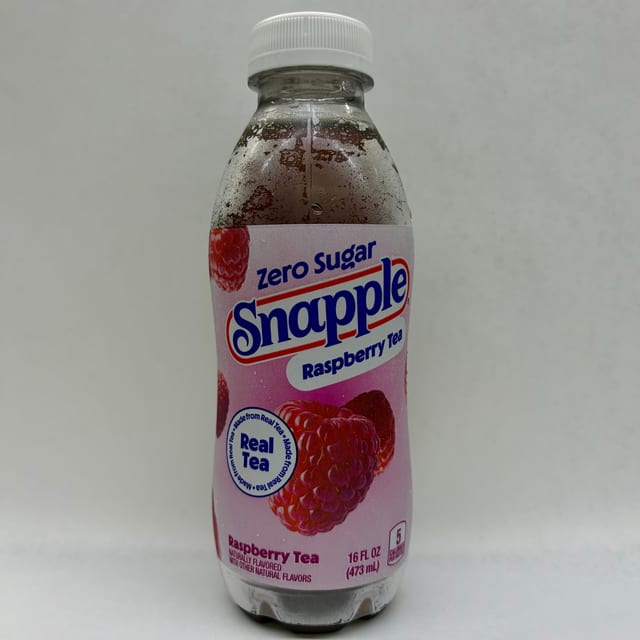Snapple Raspberry Zero Sugar.