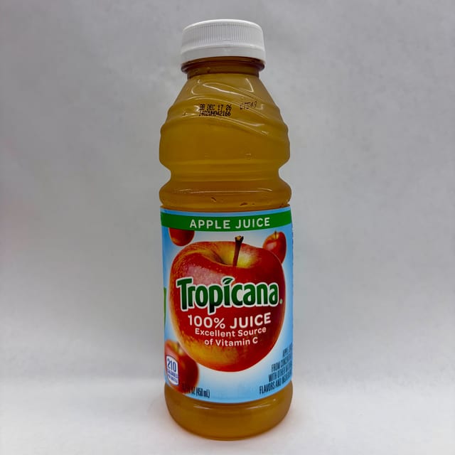 Tropicana Apple Juice.